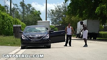 Preview 1 of Punjabi Pron Xxx Video - GAY PATROL - We Set Up A Bait Car &amp_ Caught A Black Guy In The Act