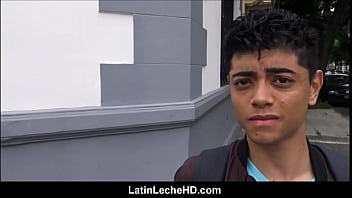 Preview 1 of Crexy Stepmom - Cute Amateur Young Latino Twink Paid Cash To Fuck Stranger POV