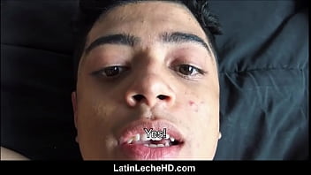 Preview 4 of Crexy Stepmom - Cute Amateur Young Latino Twink Paid Cash To Fuck Stranger POV