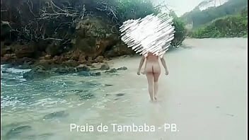Preview 3 of Long Tongue Fucking Ass - Thays na Praia de Tambaba-PB