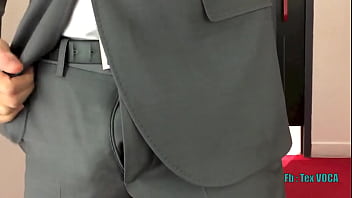 Preview 4 of Preparation Sex - Man in Suit / Bulge