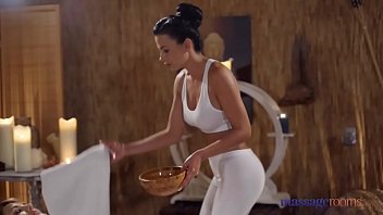 Preview 1 of Sxxxxx Vibeo - Massage Rooms Dominica Phoenix and Shalina Devine oily 69 and tribbing