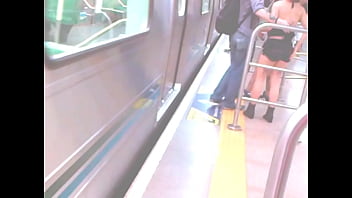 Preview 4 of Sohat Rat Nxxx - Tattooed girl waiting for the subway