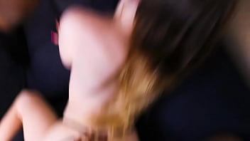 Preview 1 of Hijap Malaysia Xxx - 2 Black Guys Fucking A Skinny White Girl At The Same Time