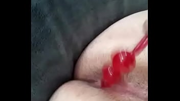 Preview 4 of Teenage Revenge - Enfiando plug de bolinha no meu cuzinho