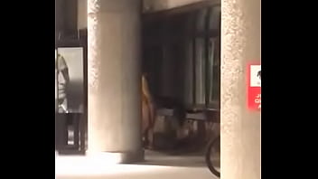 Preview 3 of Biggboob Between Spirm - Voyeur sex in front of  government building (Andorra)