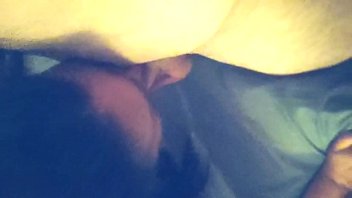 Preview 3 of Deshi Indian Sex2 - Big tit MILF wife plays with cock and sucks it until cumshot