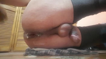 Preview 4 of Sunnyxxxbf - Anal dildo sacando leche