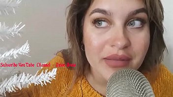 Preview 2 of Hidden Cam Sa Cr - ASMR - Hot Tingly Whispers To Your Cock At Christmas