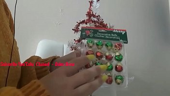 Preview 3 of Hidden Cam Sa Cr - ASMR - Hot Tingly Whispers To Your Cock At Christmas