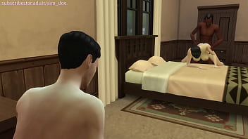 Preview 2 of Dasi Papa Pashtoo - Stepson watches his stepmother be bred by BBC
