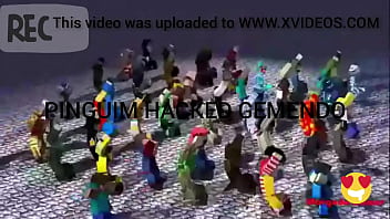 Preview 3 of Gambar Animasi - Pinguim Hacked Gemendo Gostoso