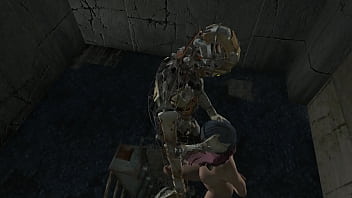 Preview 1 of Kelle Merie - Fallout 4 Synth v. Sole Survivor