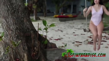 Preview 1 of Indian Sey - HAVING hardcore sex on TROPICAL BEACH with my GIRLFRIEND