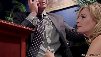 Preview 2 of Bdsm Rui Saotome - Boss gets blowjob in front of secretary