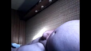 Preview 2 of Hindi Xxx Badroom - Lol, Fat man Jim(Me) stroking his little dick and cumming.