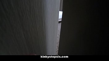 Preview 2 of Birthday Gift Sex For Friend Mom - Blonde Stepsister (Serena Avery) Gets Cum On By Hung Pervert Stepbrother