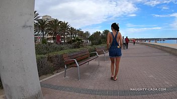 Preview 1 of Magda Fucking - Free boobs. Topless in public