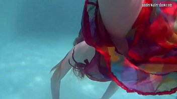 Preview 4 of My Dirty Mom Com - Sexy underwater teen