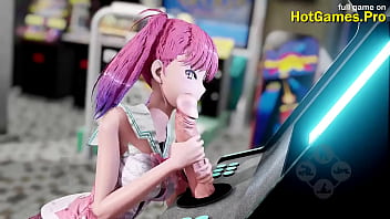 Preview 2 of Papae - 3D Futanari animation: Love like fire Blow job