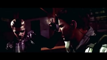 Preview 3 of Abi Niece Di Pegging Sunday - Albert Wesker Vs Chris y Jill HD