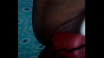 Preview 1 of Dad And Daughter Fuck Video - Getting fucked with toy and big black dick