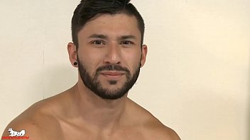 Preview 1 of Club Lahit - Scott strips off his shorts &amp_ rubs lube on his stiff cock