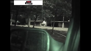 Preview 4 of Netvideogirls Porn Videos - De dentro do carro,  homem flagra jovens se agarrando descaradamente na rua