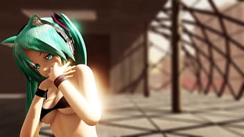 Preview 3 of Seductive Baby - Sexy Hatsune miku MMD