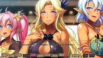 Preview 4 of Xem Phim Xes Mien Phi Mp4 - Namaiki Dark Elf Sisters,  Cocky Chicks Craving Creampies. 15 Pregnant end.