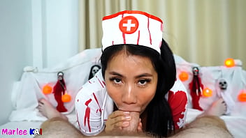 Preview 3 of Xxxvideook - Crazy Asian Nurse Sucking Cock