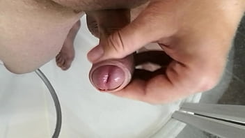 Preview 3 of Kareen Kapore - Alone and boring in hotel room - showering and mastrubate cock