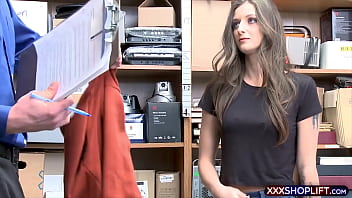 Preview 2 of Mature Nun Anal - Chick next door rough fucked by a mall cop