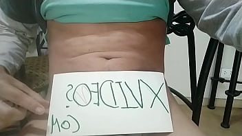 Preview 1 of Hermaphrodite Cums In Own Pussy - V&iacute_deo de verificaci&oacute_n