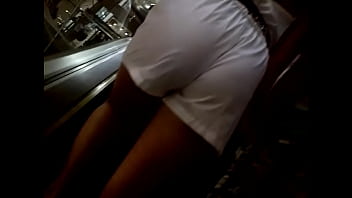 Preview 3 of Long Times Japanese Xhubs Com - Nice ASSets: hot girl climbing the escalator