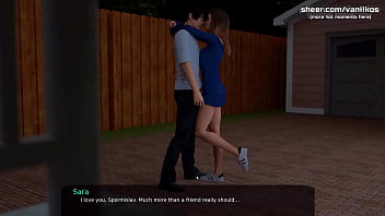 Preview 1 of Sexxxxxxx Student With Teacher - Girlfriend doesn&#039_t want her virgin pussy fucked,  so she gets a rough fuck in her tight little ass l My sexiest gameplay moments l Milfy City l Part #21