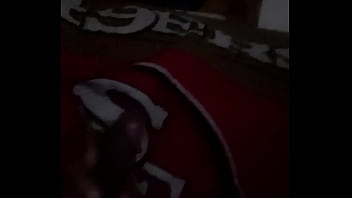 Preview 1 of Big Boobs Cream - Solo rubbing my cock