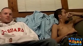Preview 1 of Kiki Sims - Straight buddies got together to jerk off together