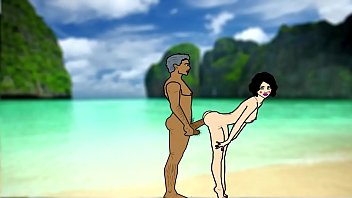 Preview 4 of Sunny Leon Nipples Milk - FUCKING ON THE BEACH WITH AN UNKNOWN UNKNOWN WHEN MY BOYFRIEND WAITS FOR ME AT HOME