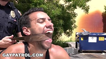 Preview 4 of Wwwcxcxx - GAY PATROL - Dude Was Tryin&#039_ To Get A Happy Ending,  But Cops Shut Him Down