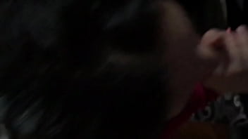 Preview 3 of Wife Slaps Balls Cum - Hotwife sucking y. college delivery guy