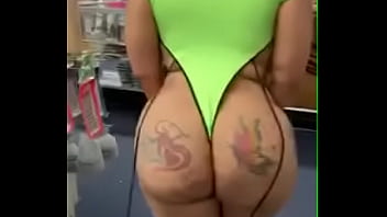 Preview 4 of Granny And Pa - Public Ebony booty