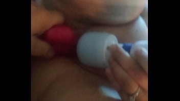 Preview 2 of Lesbian Smile In Pussy - Toying wife till she cums