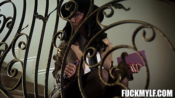 Preview 1 of Kitsuen Bdsm - Unveiling the Enigma: Little Puck,  the October Mylf of the Month,  Stars in a Mystery-Filled Adventure of Seduction and Massive Loads