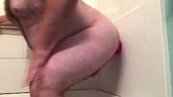 Preview 4 of Bely Fuck - My Chubby Gay Ass Gets Another Thick Dildo Again