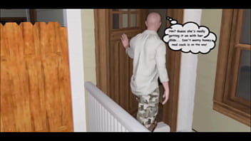 Preview 2 of Kadee Lixx - 3D Comic Cheating Wife Caught In The Act Part 1