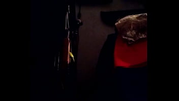 Preview 1 of Were Up - Riding my big black dildo