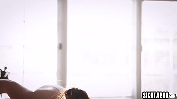Preview 2 of Abigaile Johnson Torture Slave - Perverted guy banged a hot maid MILF with big boobs