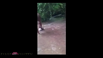 Preview 1 of Mom And Sun Porn Muvi - African hoe bathing in the river and getting fuck by strangers- Part