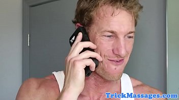 Preview 3 of Sunny Lonan - Stunning massage babe seduced in handjob